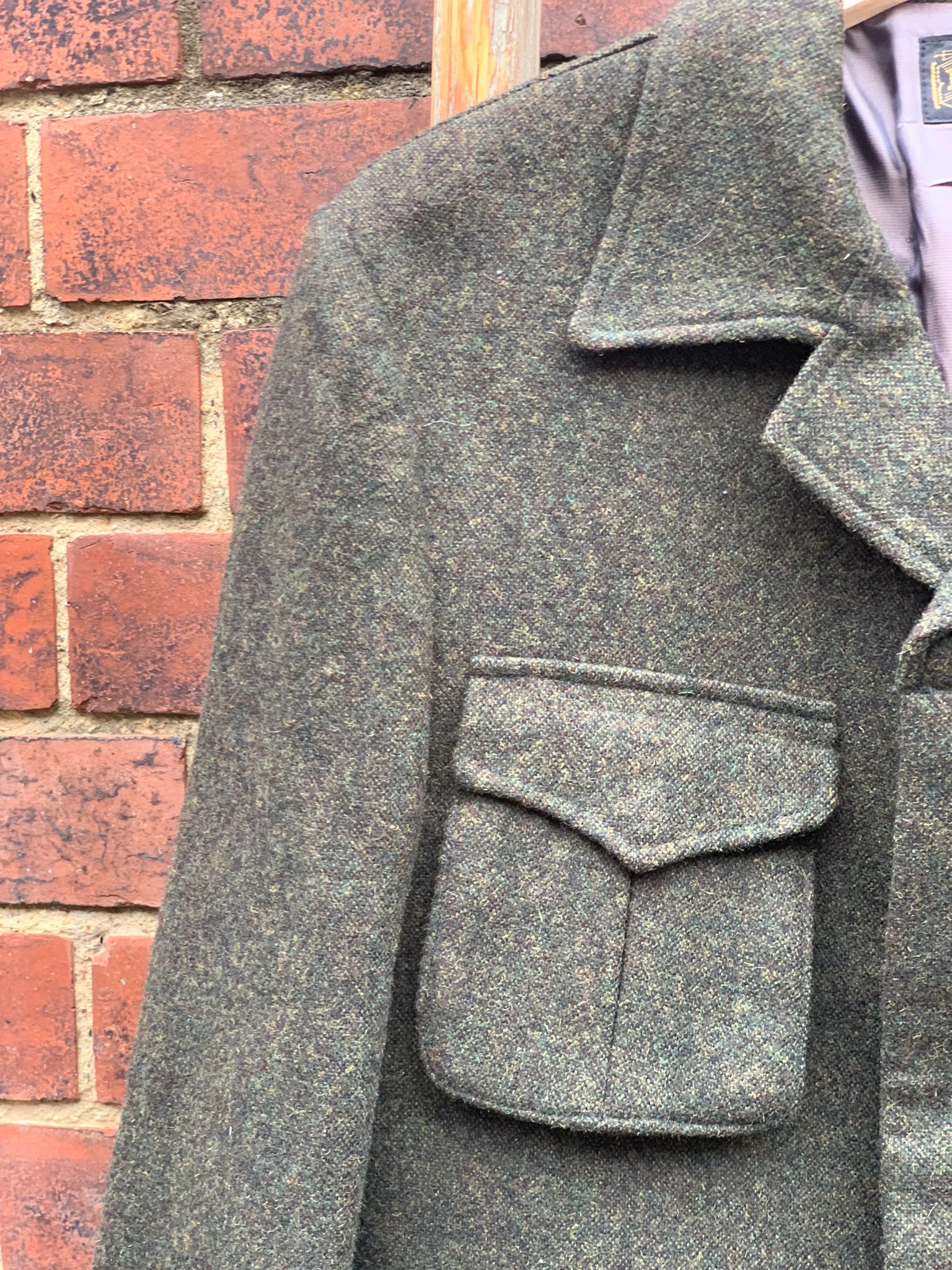 Labour Union Herringbone wool hunting jacket – The Archives The 