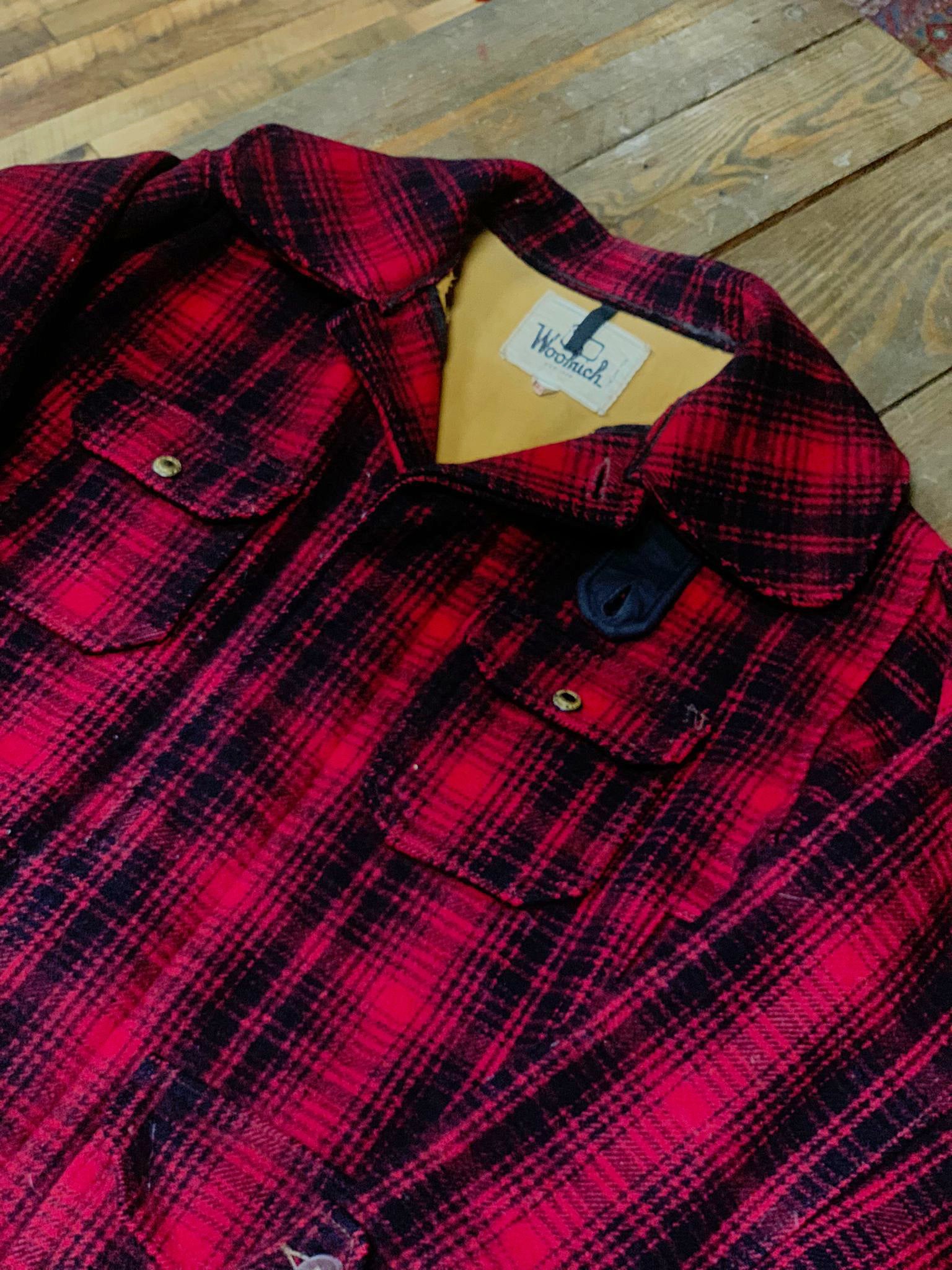 Woolrich 60's plaid Hunting coat – The Archives The People's Woolrich 60's plaid Hunting coat – The Archives The People's