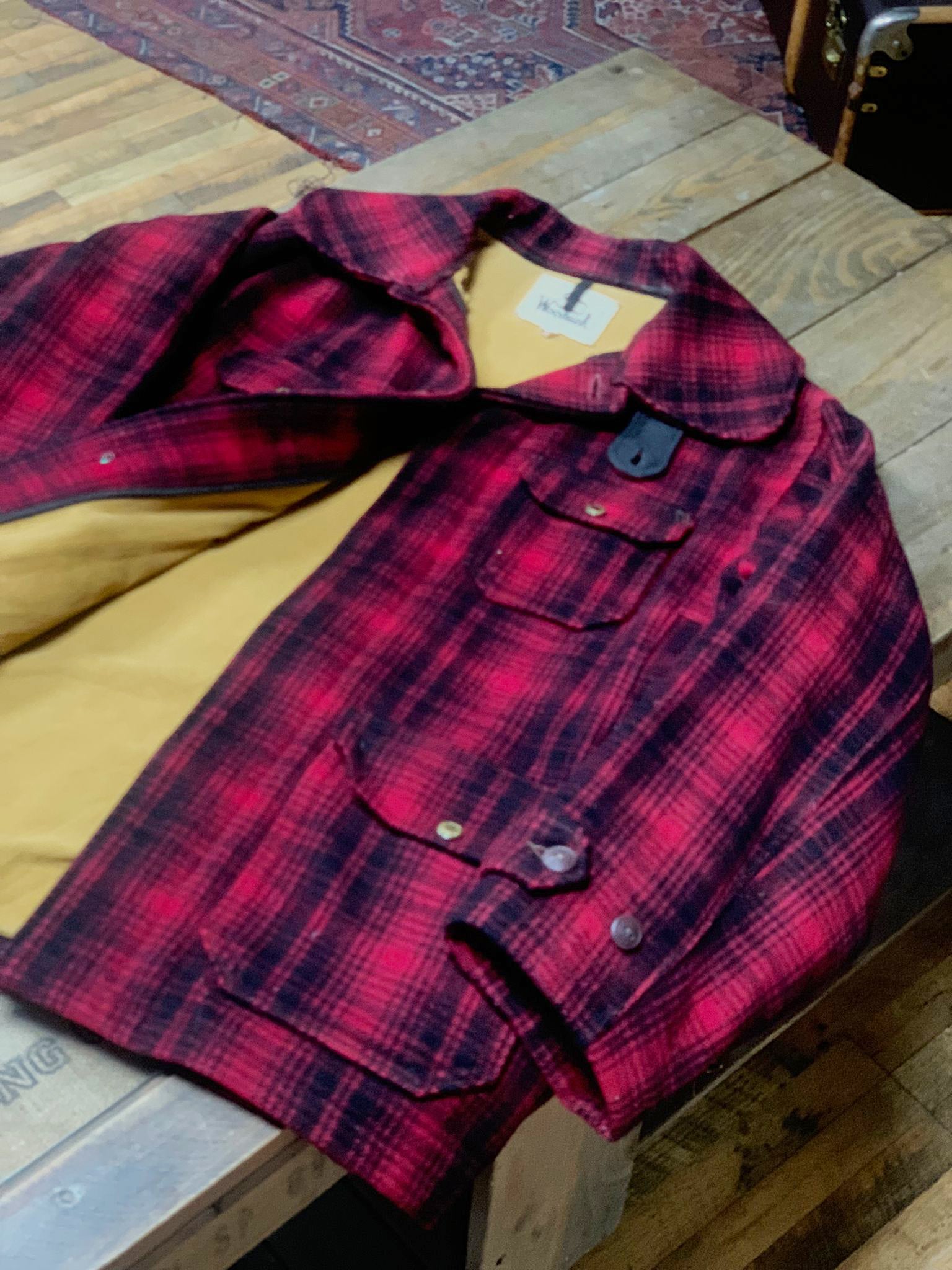 Woolrich 60's plaid Hunting coat – The Archives The People's