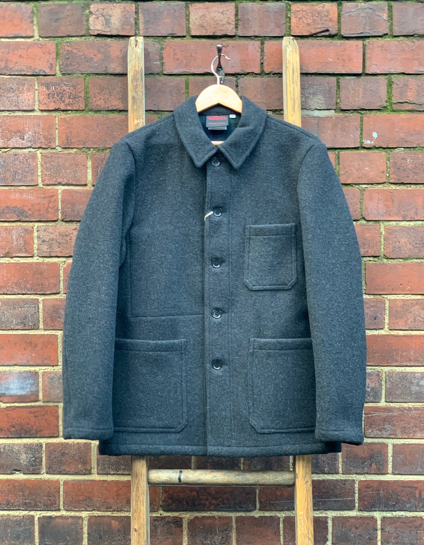 Vétra Double Face Wool Jacket - Anthracite – The Archives The